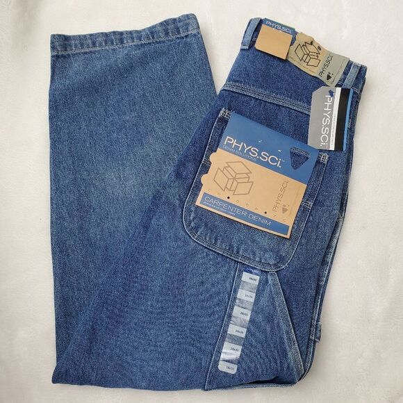 NWT PHYS.SCI Mens Cargo Jeans Size 28x30 - Picture 1 of 8